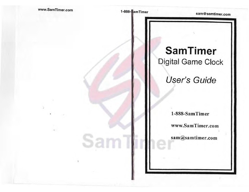SamTimer SamTimer Manuel utilisateur