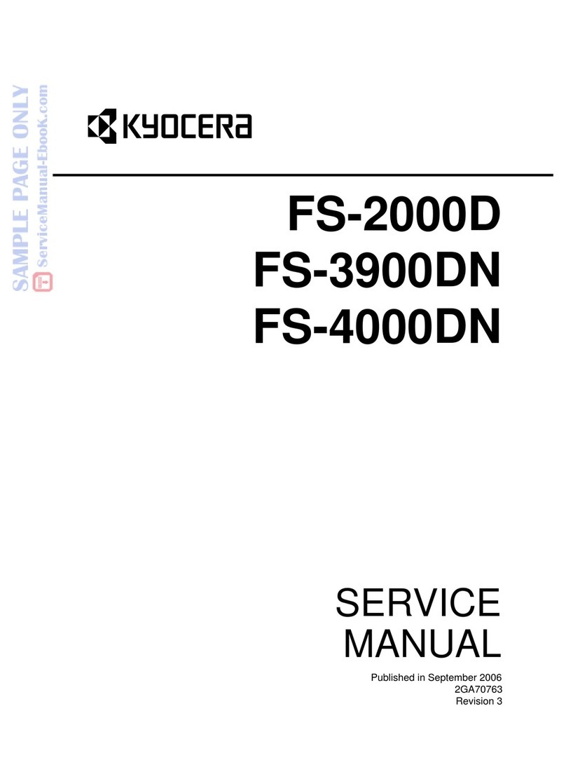 Kyocera FS-2000D Manuel utilisateur Kyocera FS-2000D Manuel utilisateur