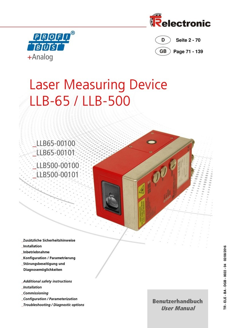 TR-Electronic LLB-65 Manuel utilisateur