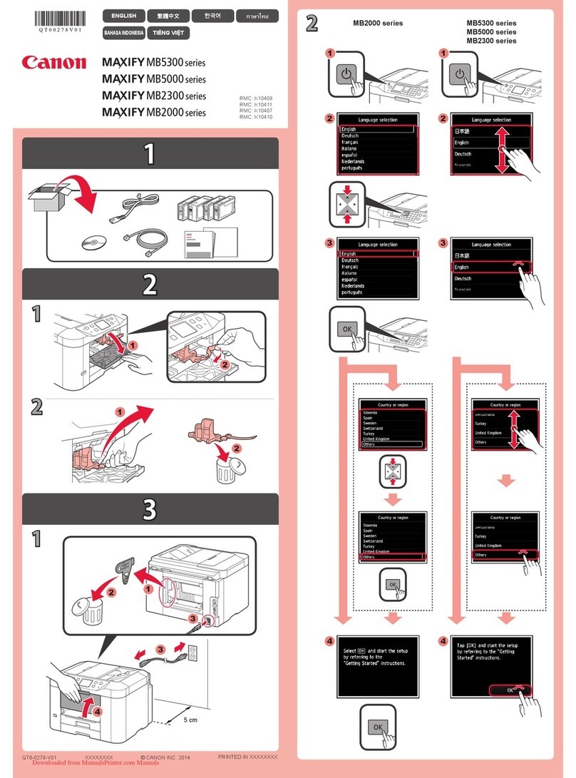 Canon MAXIFY MB5300 Manuel utilisateur Canon MAXIFY MB5300 Manuel utilisateur