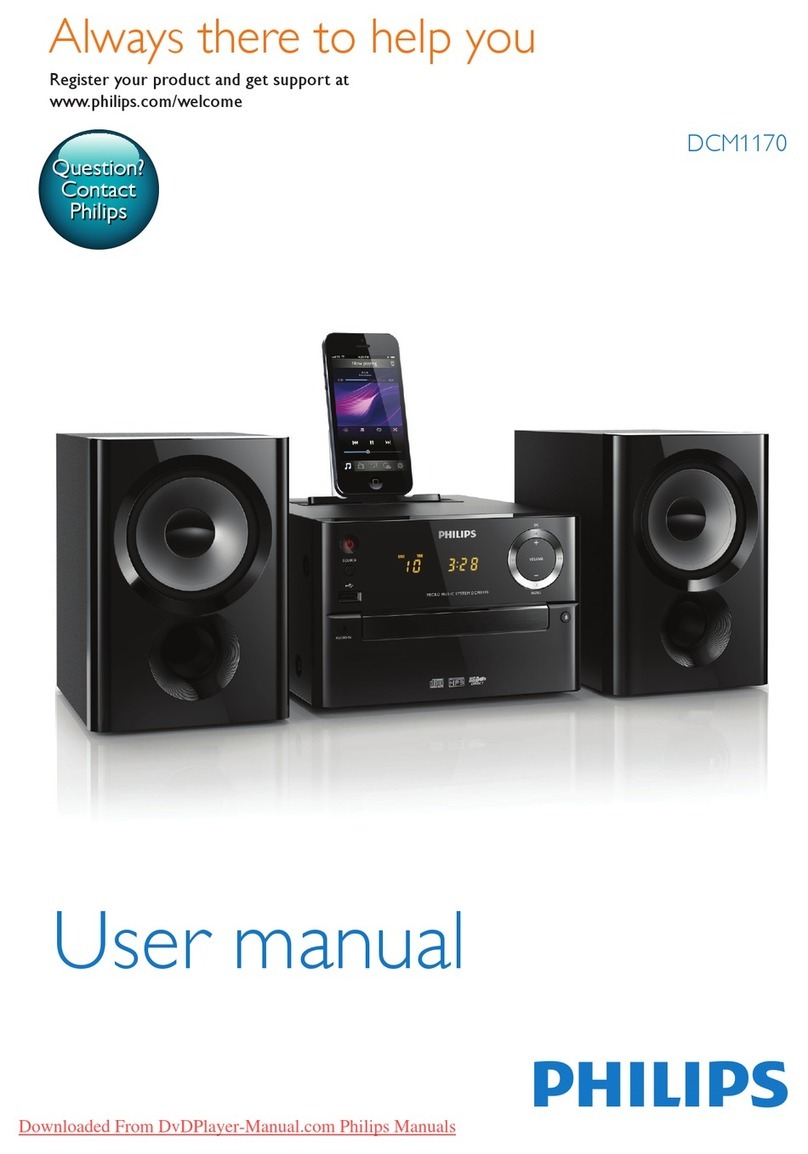 Philips DCM1170 Manuel utilisateur