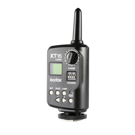 Godox XT16 Manuel utilisateur