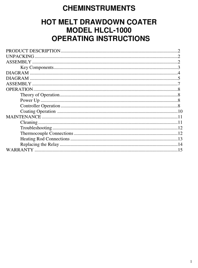 ChemInstruments HLCL-1000 Manuel utilisateur