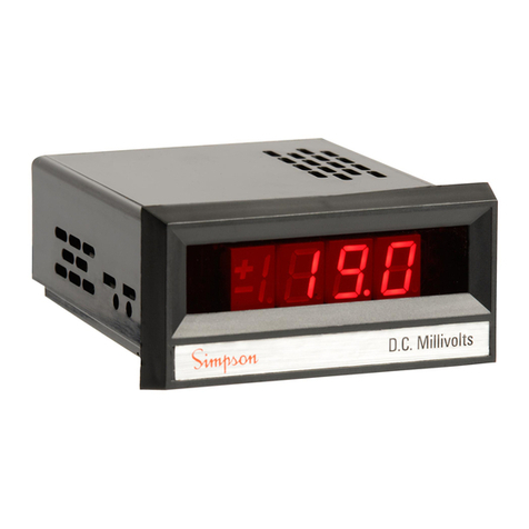 Simpson 2865 Manuel utilisateur