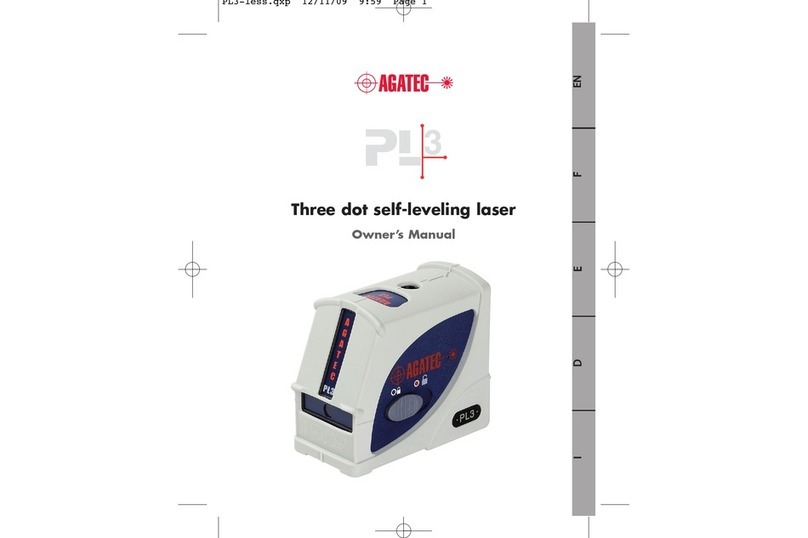 Agatec PL3 Manuel utilisateur Agatec PL3 Manuel utilisateur