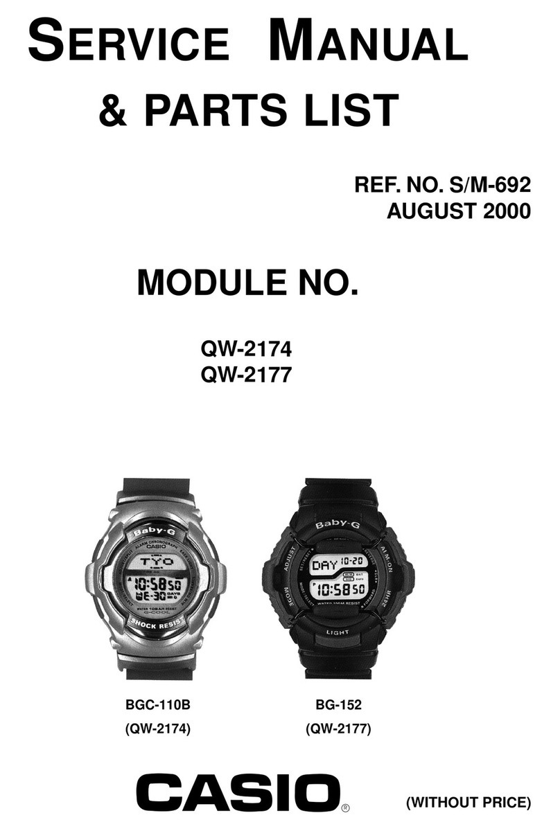 Casio BGC-110B Guide de dépannage