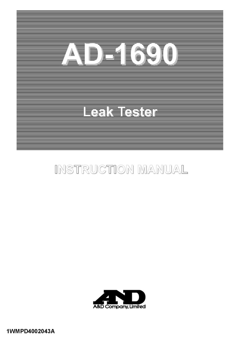 AND AD-1690 Manuel utilisateur
