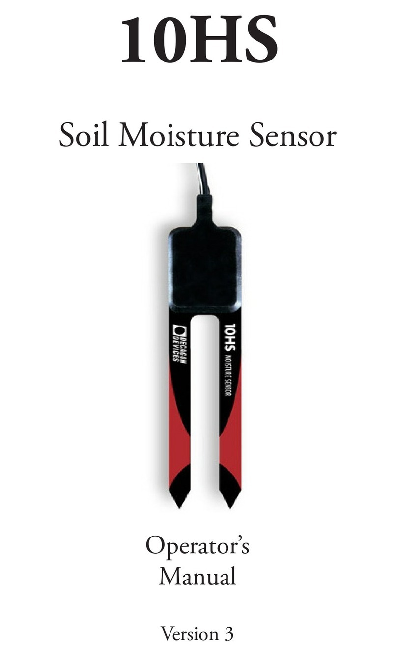 Decagon 10HS Manuel utilisateur