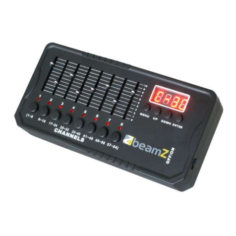 Beamz DMX-512 Manuel utilisateur Beamz DMX-512 Manuel utilisateur