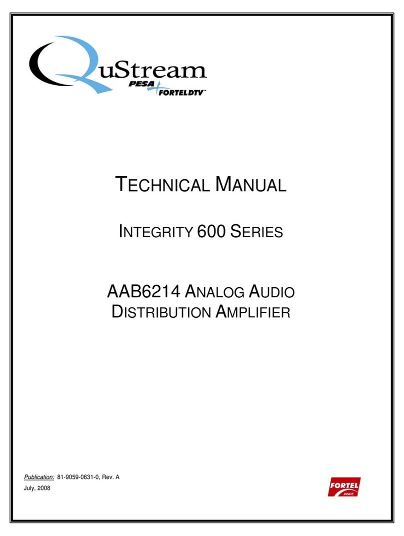 QuStream AAB6214 Manuel utilisateur