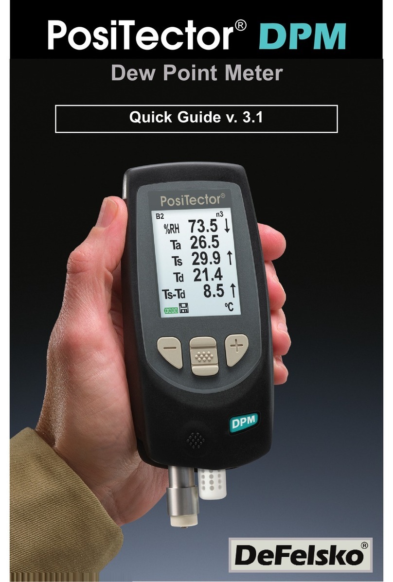 DPM PosiTector Manuel utilisateur DPM PosiTector Manuel utilisateur