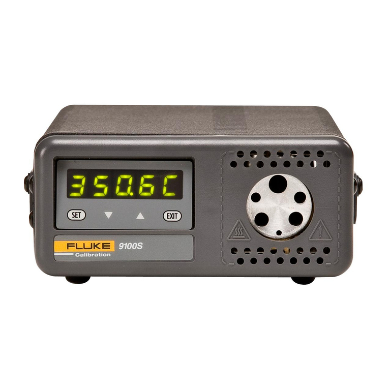 Fluke 9100S Manuel utilisateur