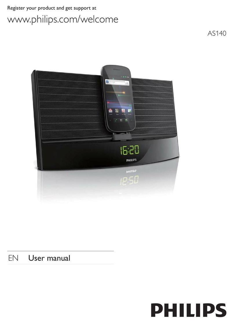 Philips AS140 Manuel utilisateur