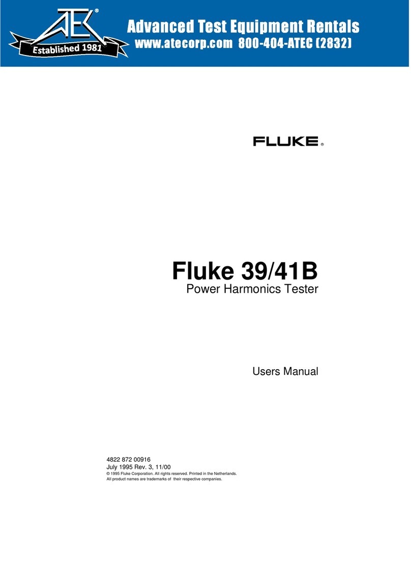 Fluke 39 Manuel utilisateur