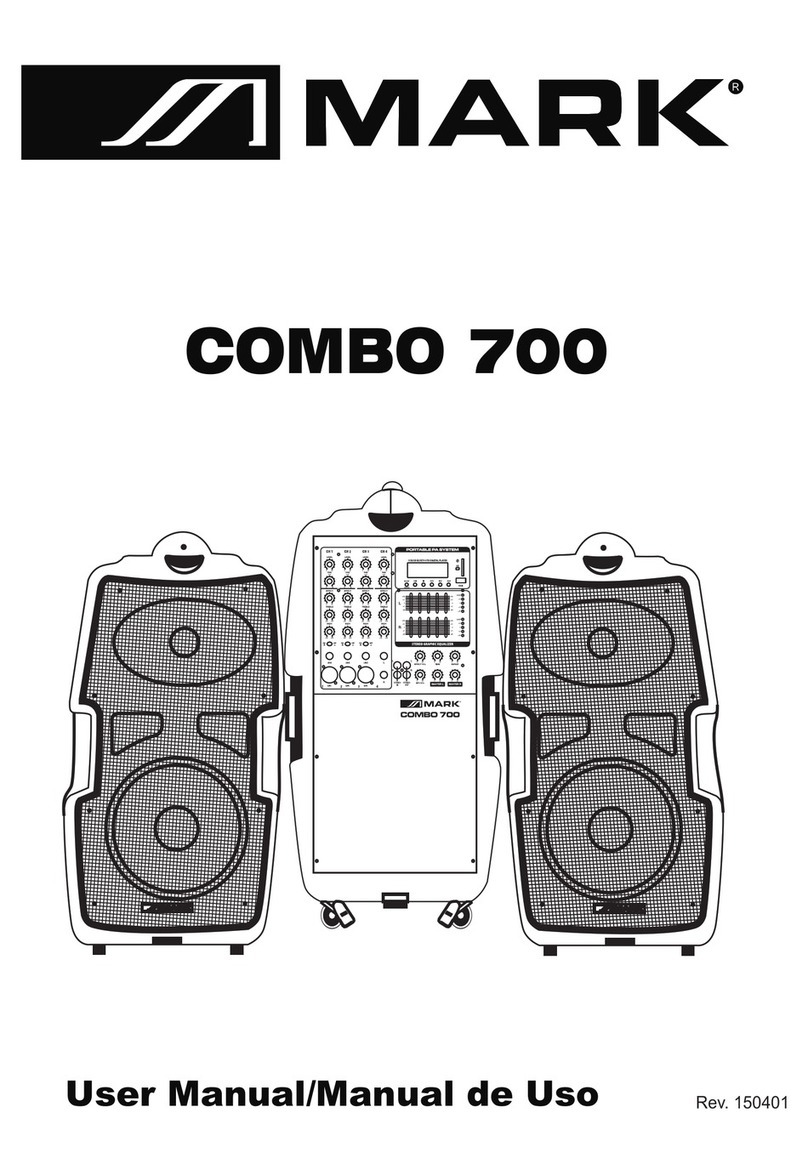Mark COMBO 700 Manuel utilisateur