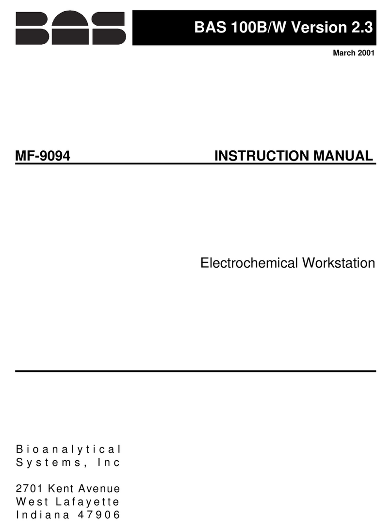 BAS 100B/W Manuel utilisateur