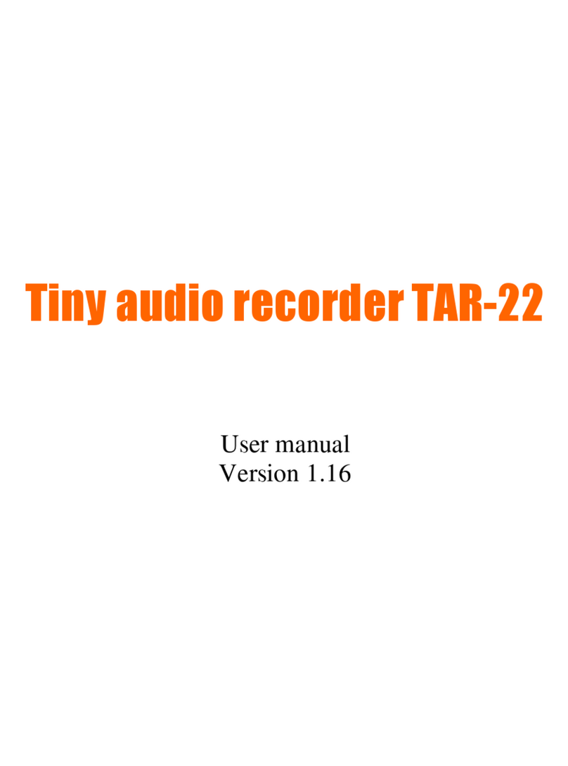Spy Tec TAR-22 Manuel utilisateur