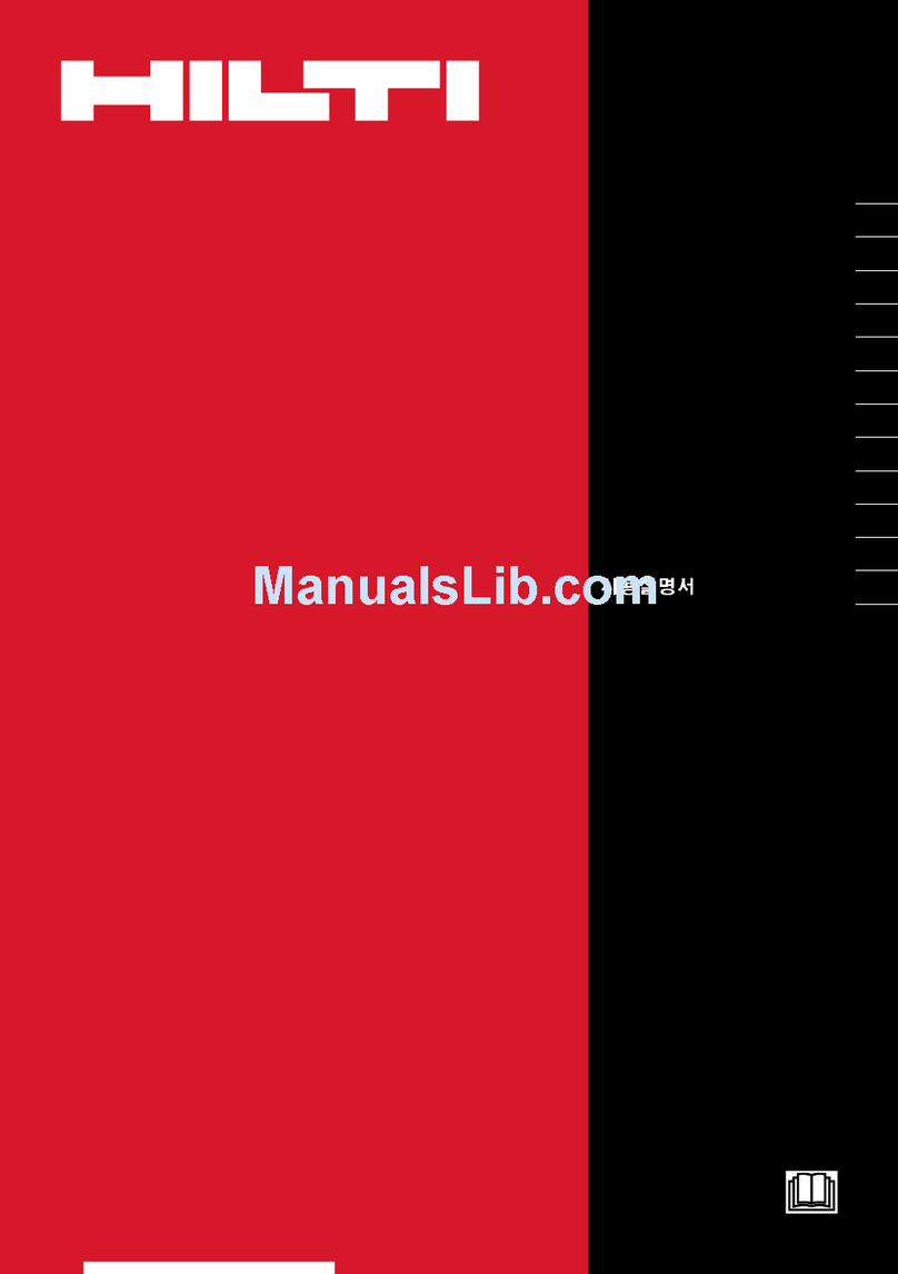 Hilti PPA 20 Manuel utilisateur