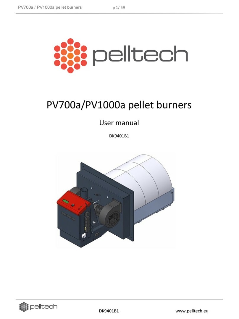 Pelltech PV700a Manuel utilisateur