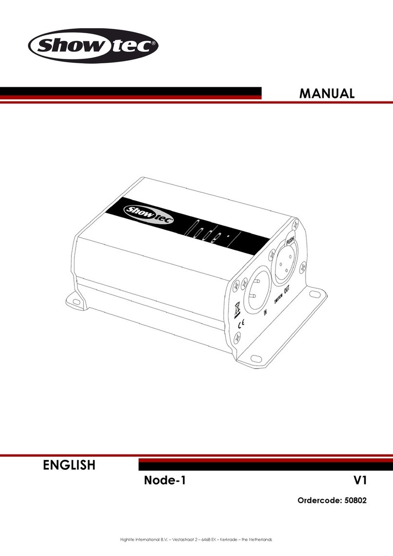 Show Tec Node-1 Manuel utilisateur