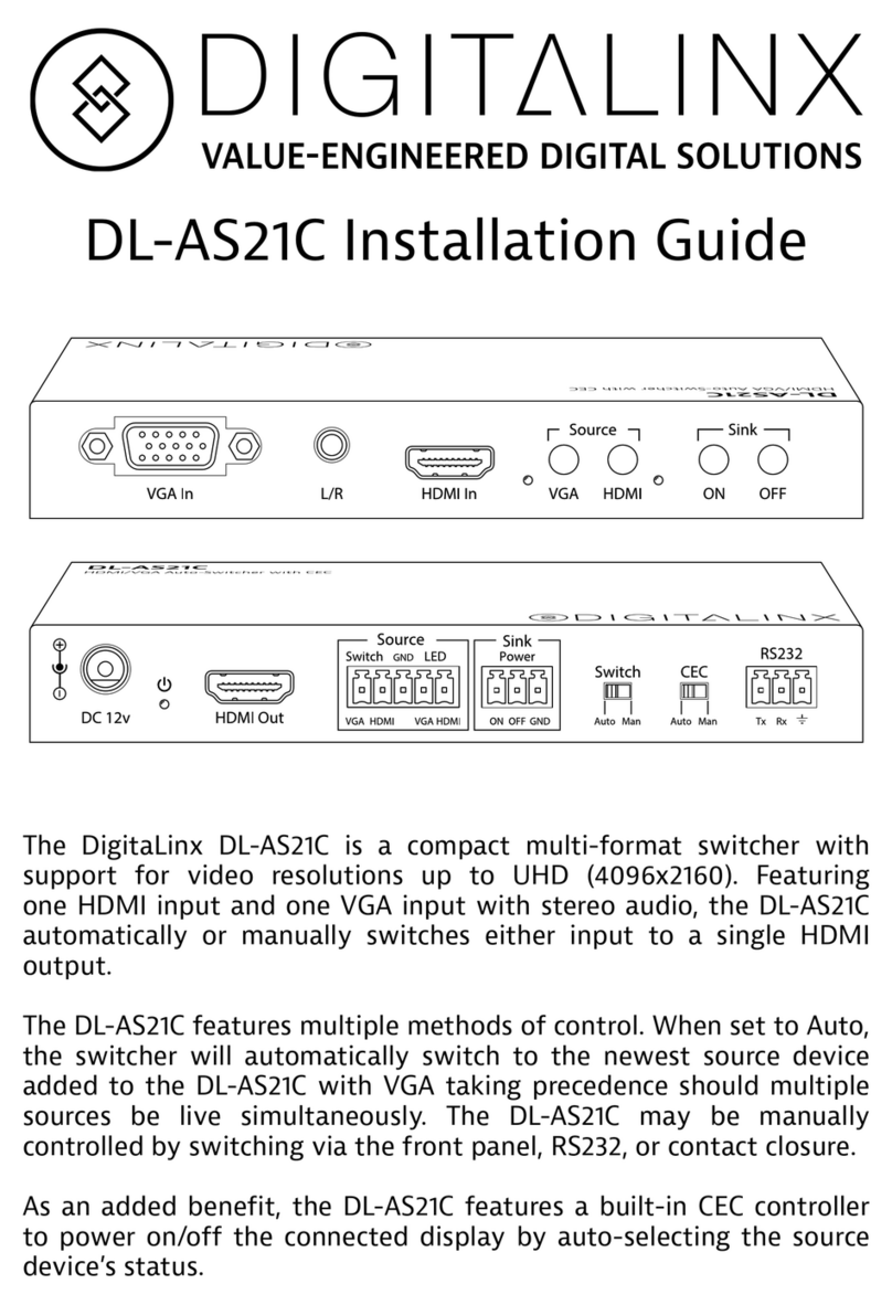DigitaLinx DL-AS21C Manuel utilisateur