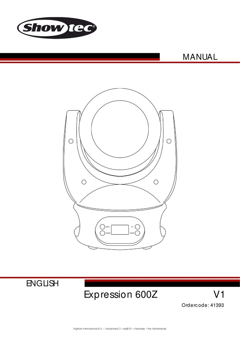 Show Tec Expression 600Z Manuel utilisateur