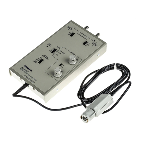Tektronix TEKFAX ADA400A Manuel utilisateur