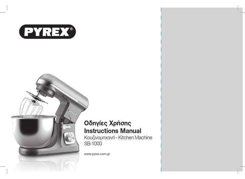 pyrex SB-1000 Manuel utilisateur