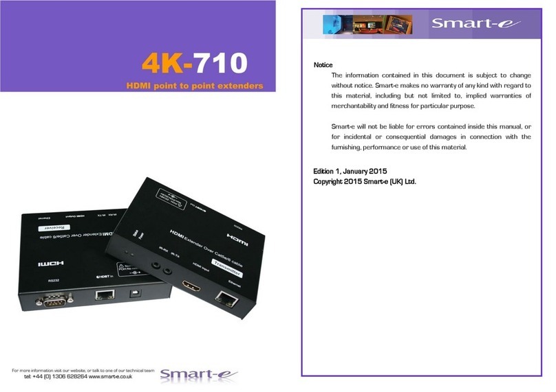 Smarte 4K-710 Manuel utilisateur