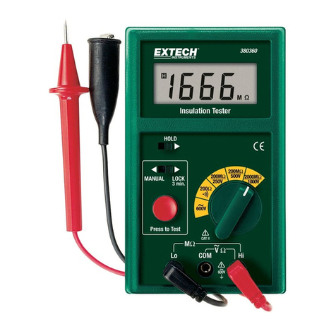 Extech Instruments 380360 Manuel utilisateur