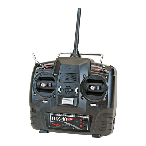 GRAUPNER MX-10 HOTT Manuel du propriétaire