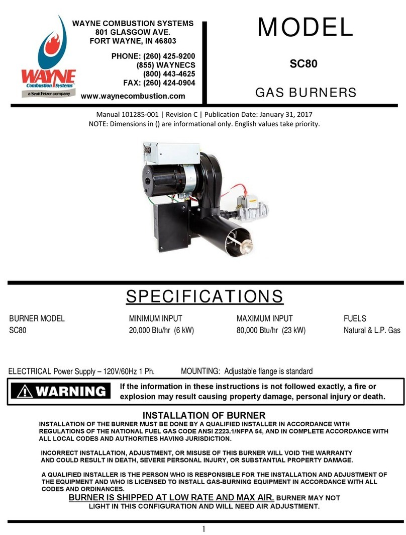 Wayne SC80 Manuel utilisateur