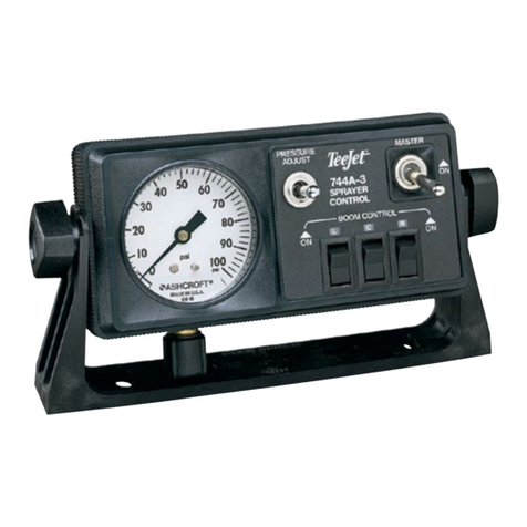 TeeJet 744A Manuel utilisateur
