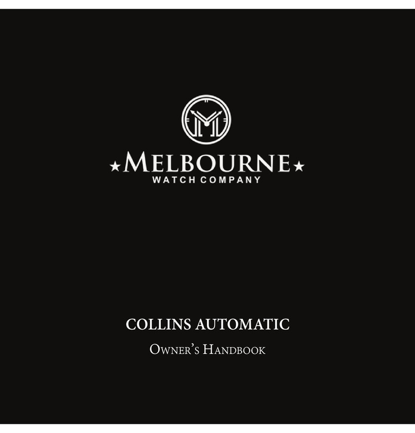 Melbourne COLLINS AUTOMATIC Guide de l'utilisateur Melbourne COLLINS AUTOMATIC Guide de l'utilisateur