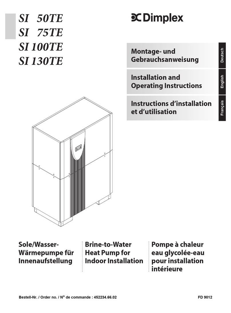 Dimplex SI 50TE Manuel utilisateur