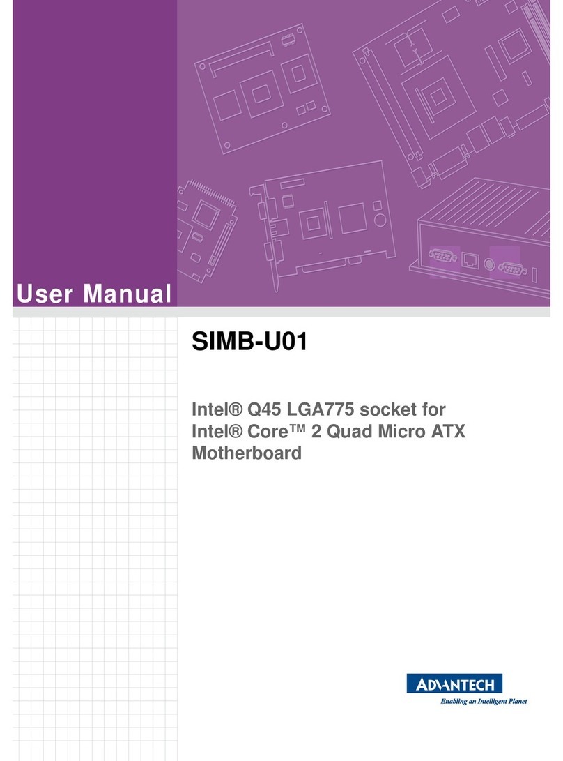 Advantech SIMB-U01 Manuel utilisateur