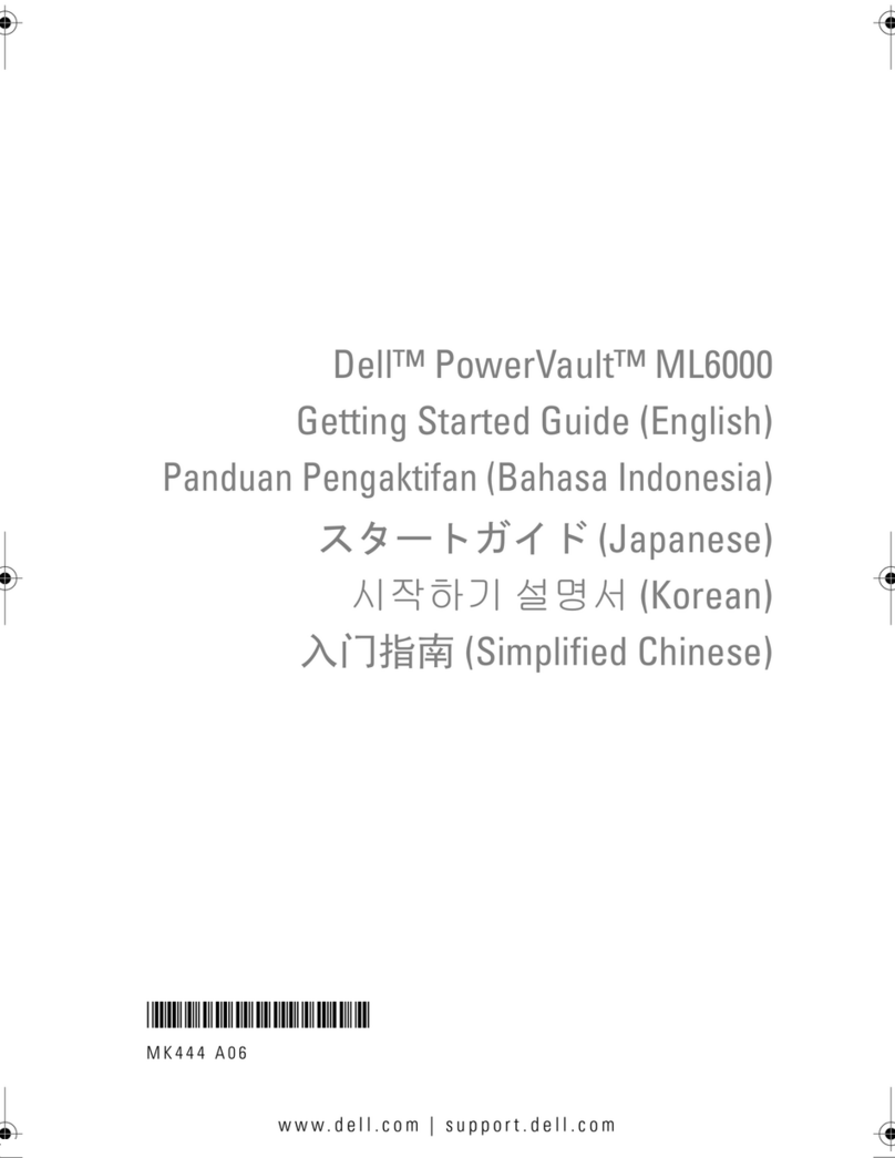 Dell PowerVault ML6000 Manuel utilisateur