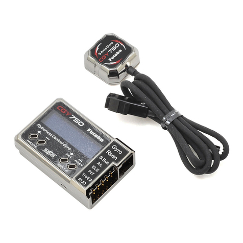 FUTABA CGY750 Manuel utilisateur