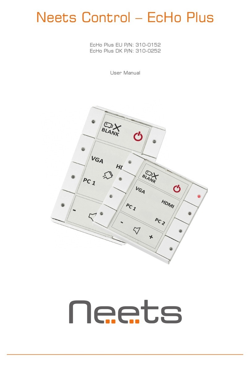 Neets echo plus Manuel utilisateur