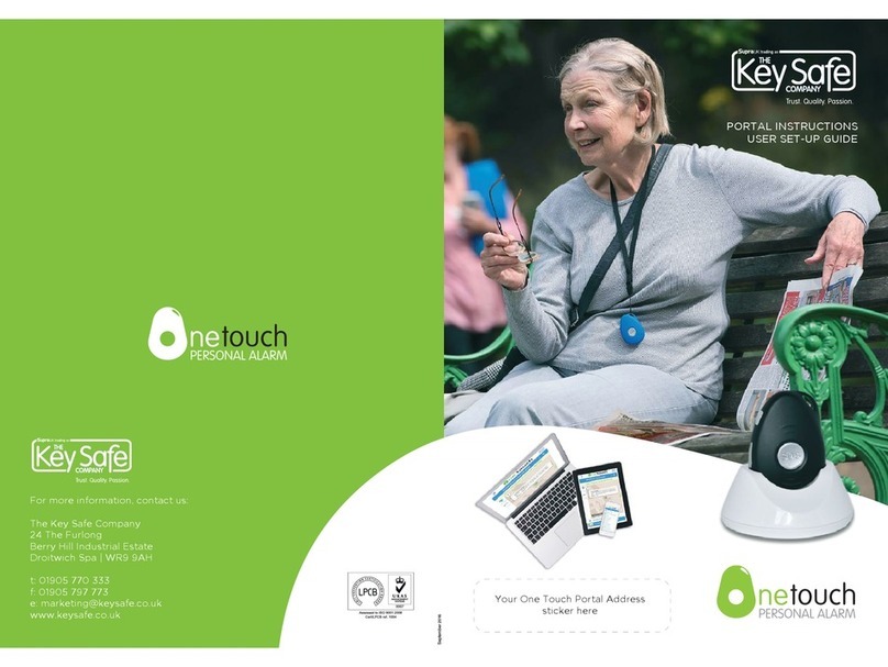 Key Safe ONE TOUCH Manuel utilisateur