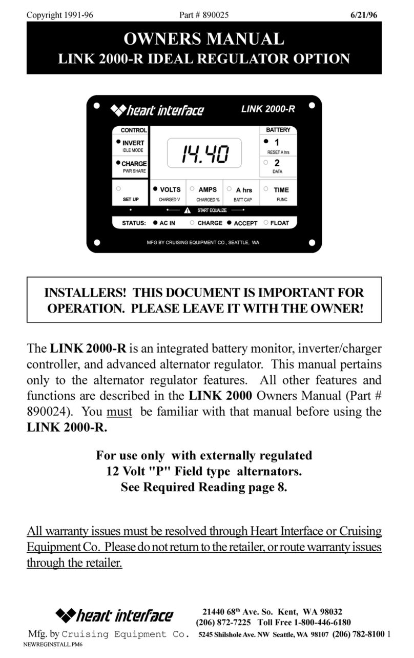 Xantrex LINK 2000-R Manuel utilisateur