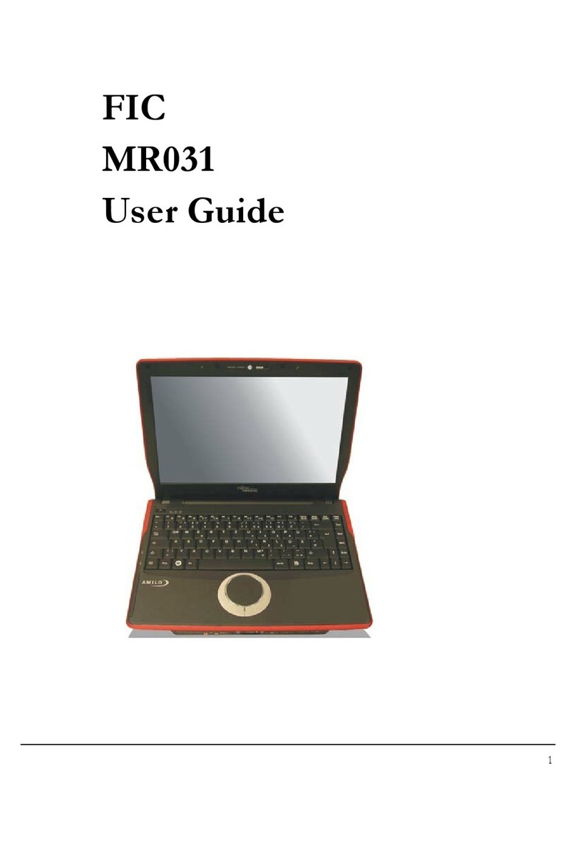 FIC MR031 Manuel utilisateur