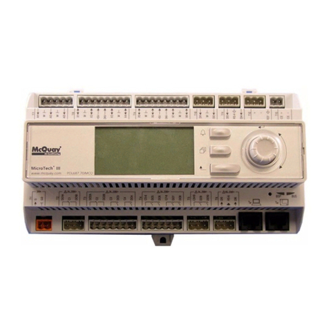 McQuay MicroTech III RAH Manuel utilisateur