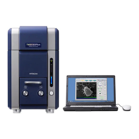 Hitachi TM3030 Plus Manuel utilisateur Hitachi TM3030 Plus Manuel utilisateur