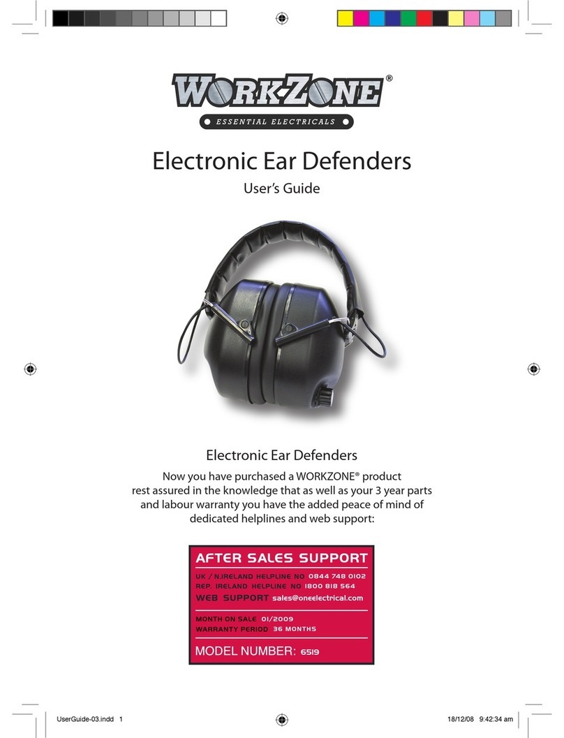Workzone 6519 Manuel utilisateur Workzone 6519 Manuel utilisateur