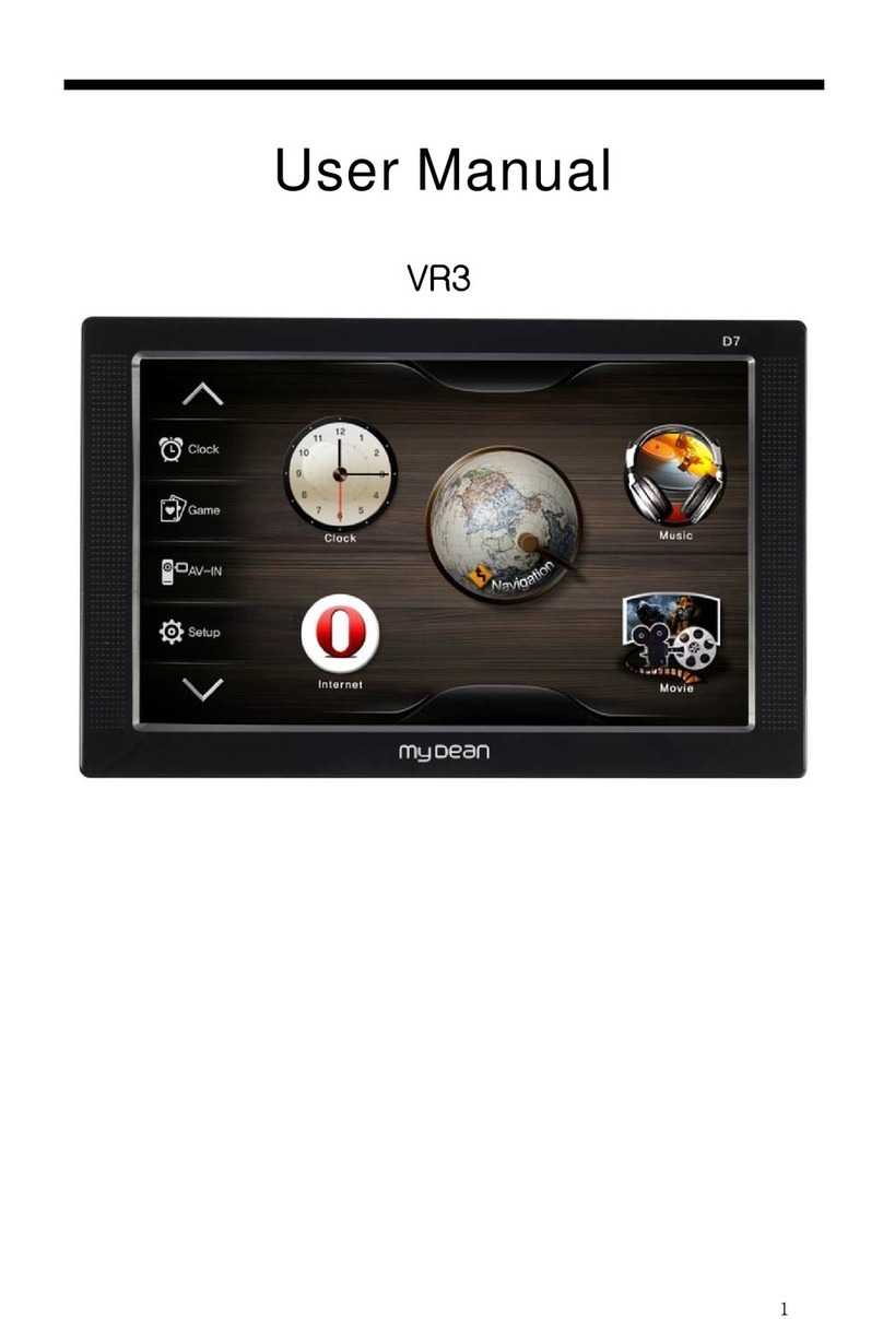 MyDean VR3 Manuel utilisateur