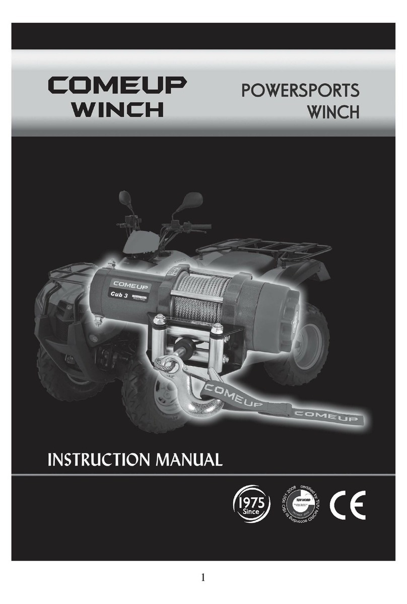 Comeup CUB 2 Manuel utilisateur