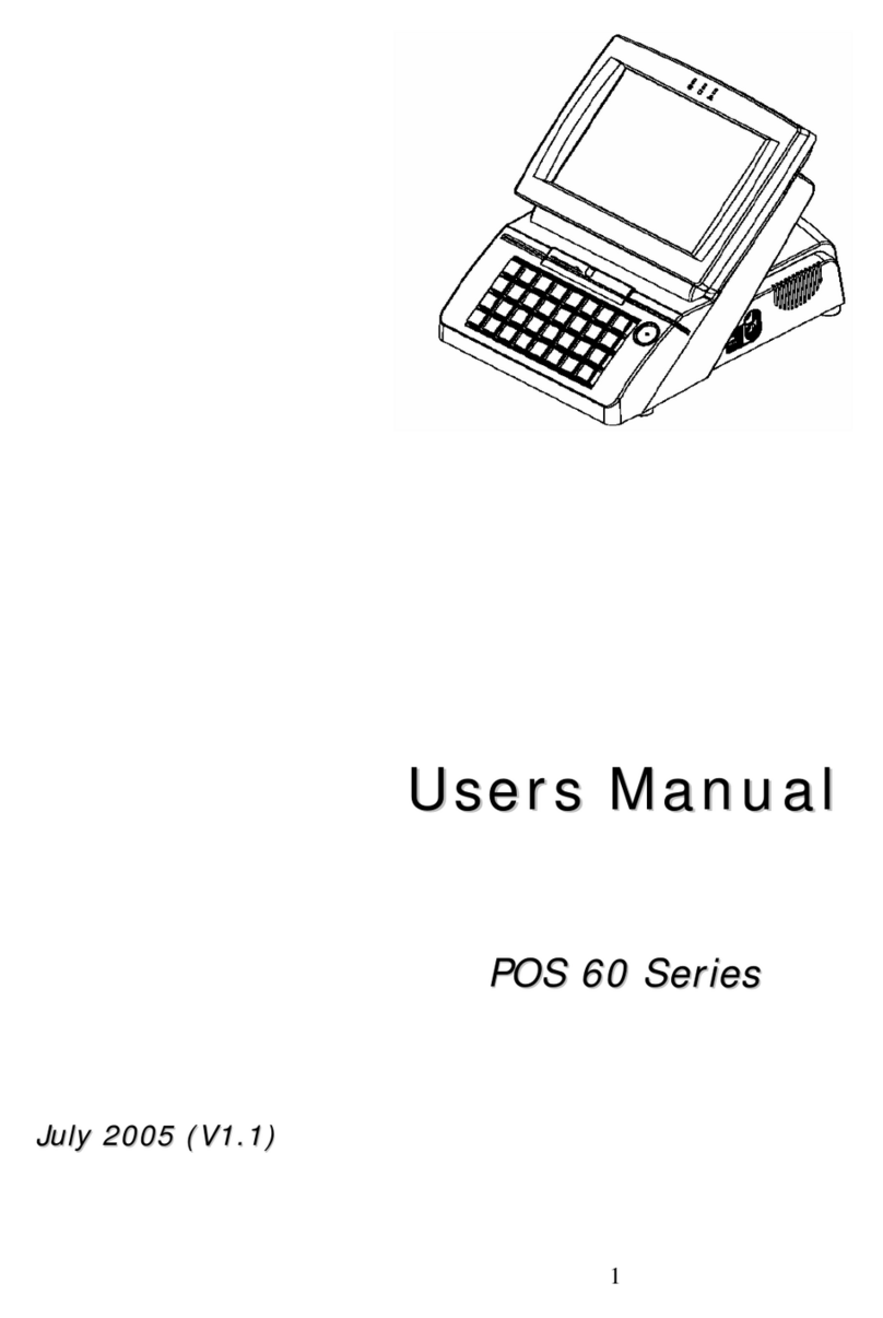 Kennmex POS 608 Manuel utilisateur