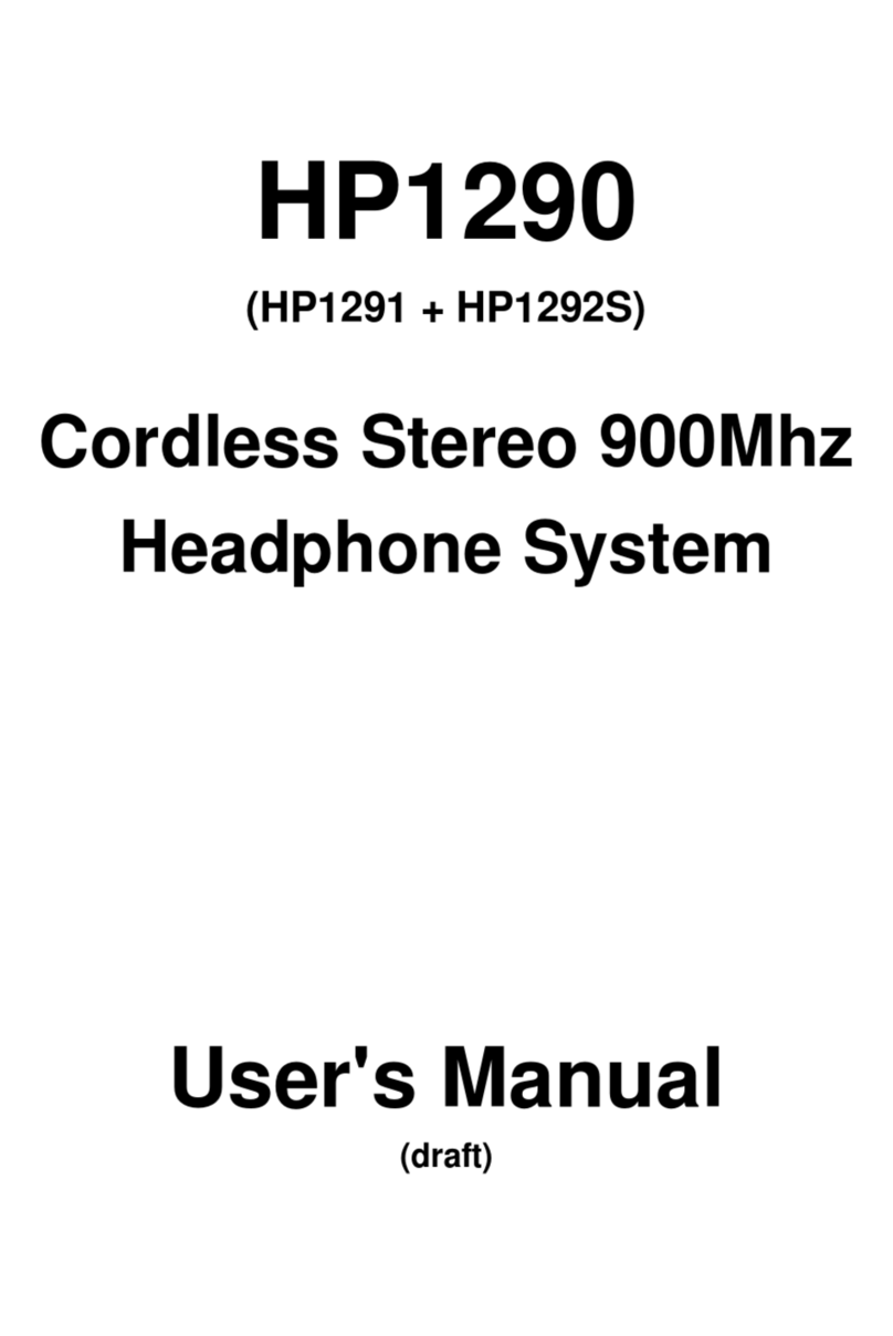 Classic Tech Development HP1291 Manuel utilisateur