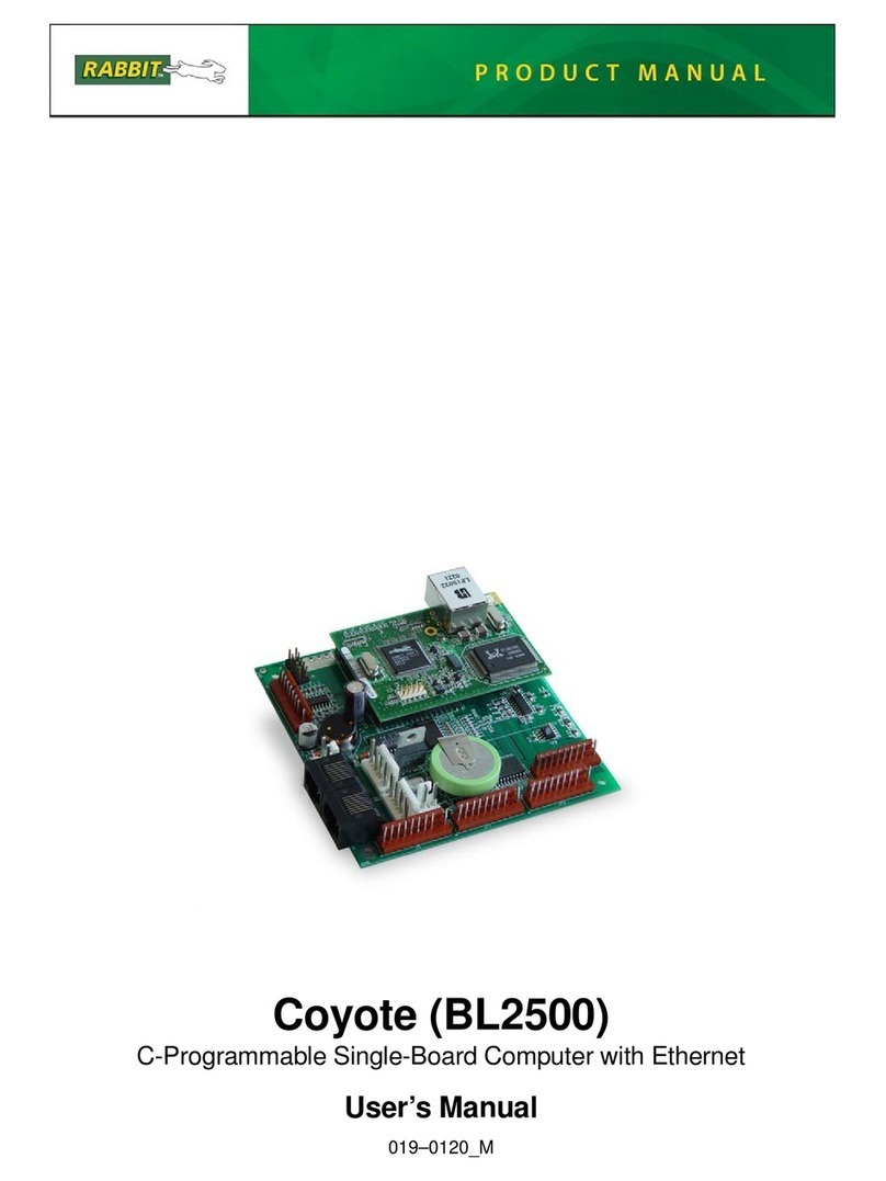 Rabbit Coyote BL2500 Manuel utilisateur